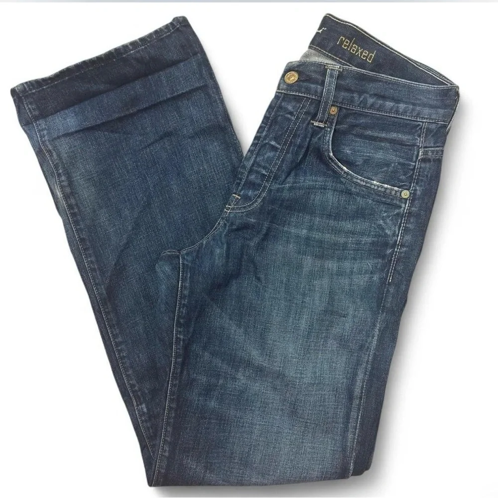 VTG Y2K Men’s 7 For All Mankind Relaxed Fit Jeans Size W30 x L32 - Picture 2 of 8